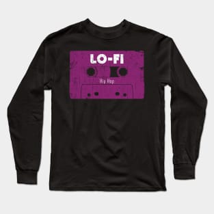 Lo-Fi Hip Hop Vintage Tape Long Sleeve T-Shirt